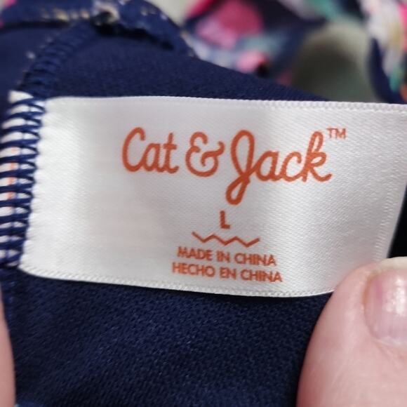Cat & Jack Bikini Top, Girls Large - Picture 6 of 7